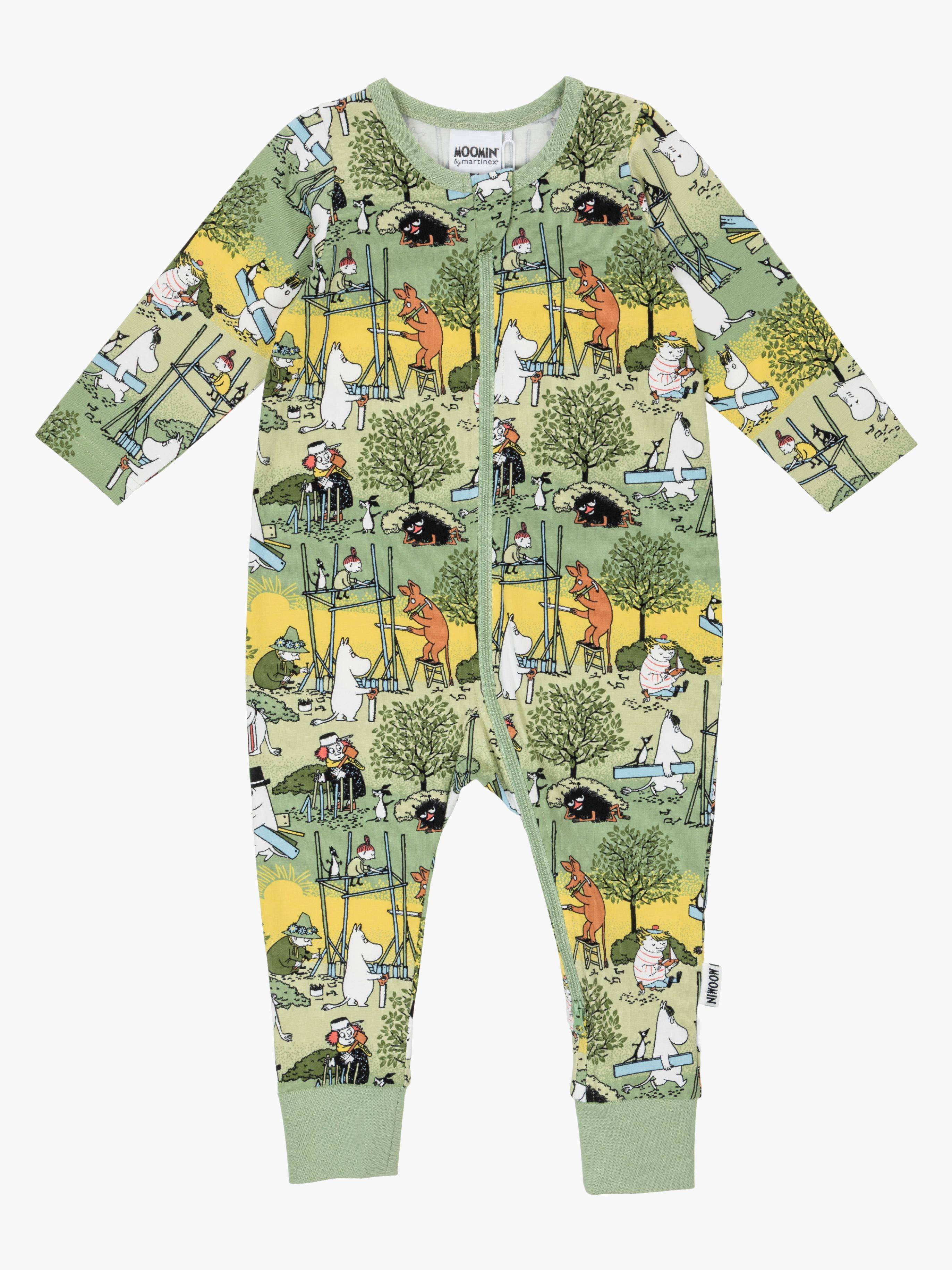 Moomin by Martinex Busy Bees Pyjamas, Grön, 80