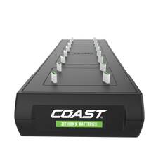 Coast ZXCS16 Batterioplader til 16 Stk., USB-C batterier