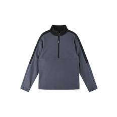 Reima Reima Black Fleece Colourblock Quarter Zip Sweater Laduille