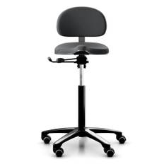 Sadelstol RH Support 4501, Tyg Dark Grey (Select SC60134), Fotring Nej