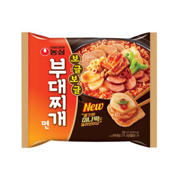 Nongshim Budae/Army Jjigae/Stew Nudlar 127g (2 alternativ) red