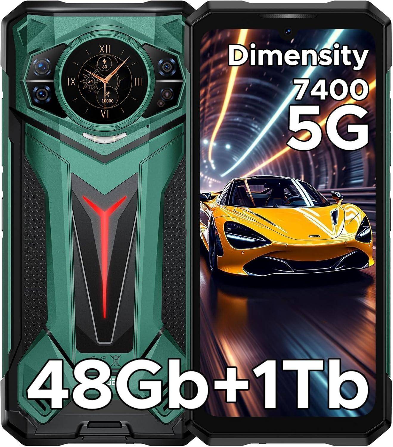 DOOGEE S200 Ultra 5G Cellphone 48GB+1TB 6.72 Display 11000mAh 100MP Android 15