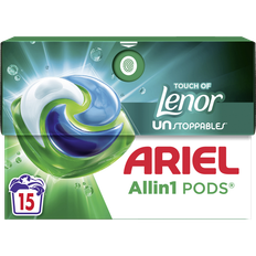 Ariel All-in-1 Pods Touch of Unstoppables flydende vaskemiddel 15 vaske 4.06 DKK/1 vask/e