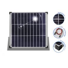 Energy effektiv Solpanel 50W/12V mono, Multi-Busbar