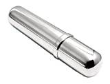 Arfasatti Massivt sterlingsilver 925 cigarrfodral polerat för 1/2 Toscano cigarr handgjord i Italien