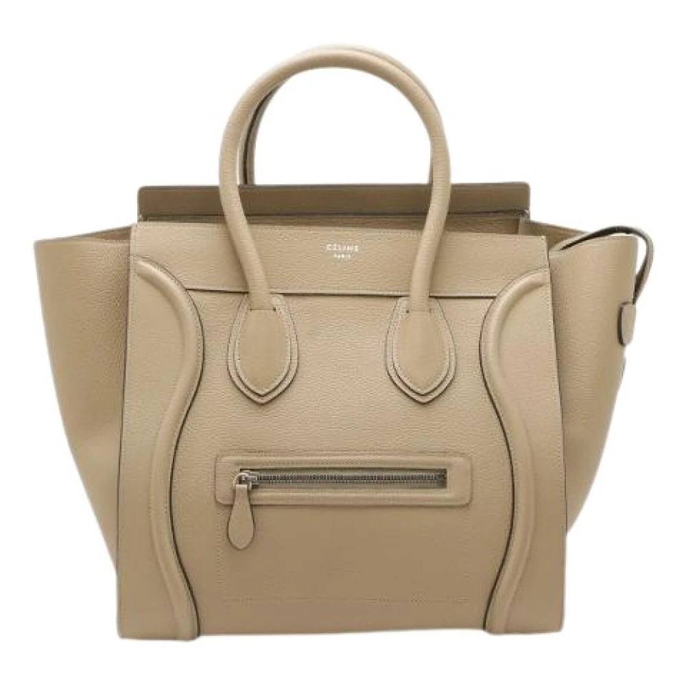 Celine Vintage - Pre-owned Luggage Läder Tote Bag Vintage - Dam - ONE Size - Läder