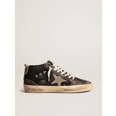 Golden Goose Mid Star Glitter Sneakers (Size: 37)