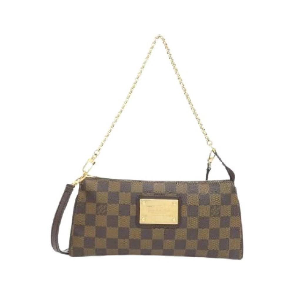 Louis Vuitton Vintage Pre-owned Sophie Damier Skuldertaske - Vintage - Herre - Brun - ONE SIZE - Uld