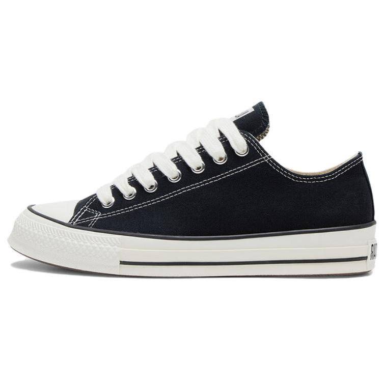 Converse Chuck Taylor All Star Throwback Ox Svarta Vintage Vita Unisex Canvas Sneakers A19080C cm