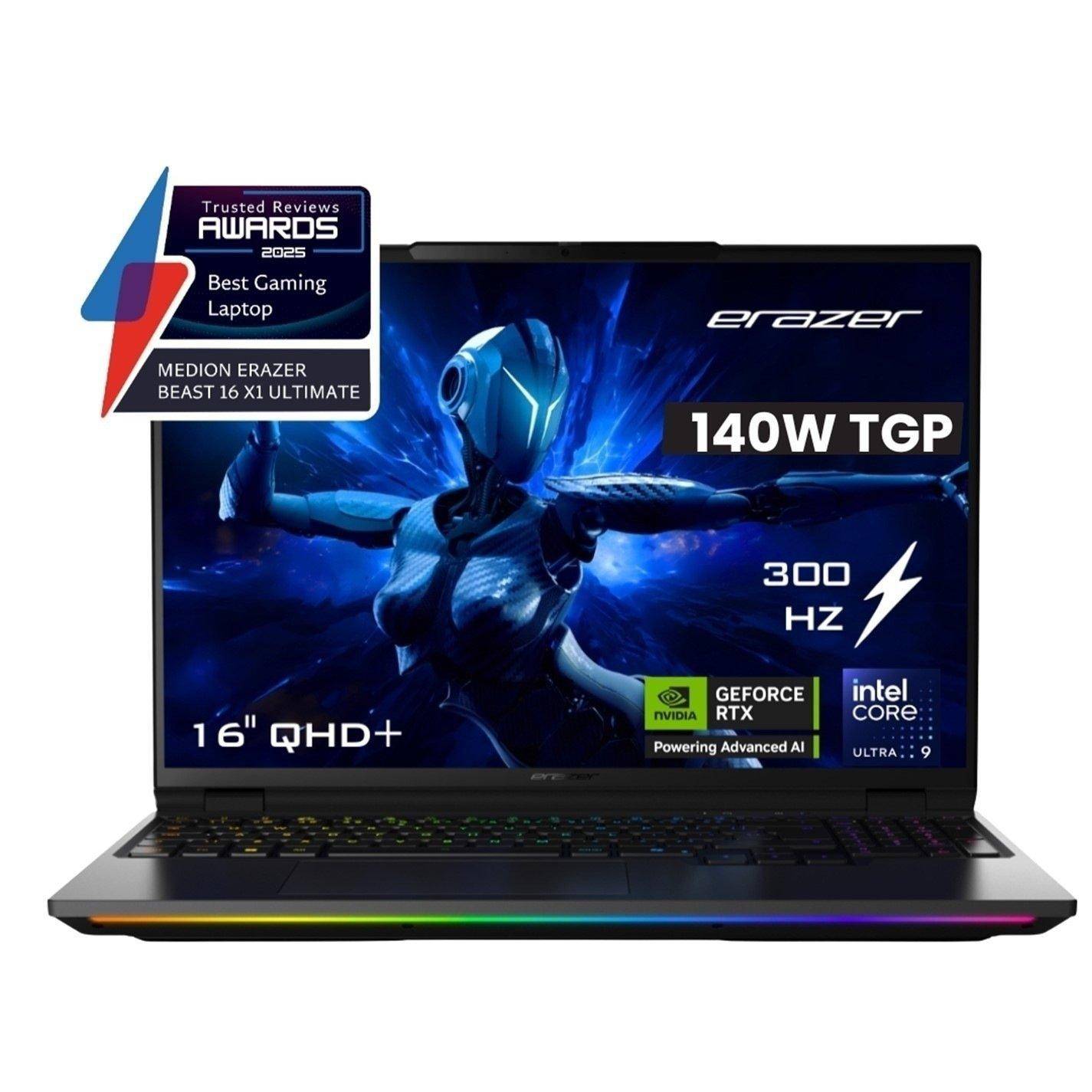 Medion Medion Erazer Beast 16 X1 Ultimate Rtx 5090 16 Inch Laptop - Intel Core Ultra 9 290Hx 64Gb 2Tb Ssd
