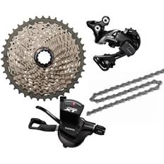 Shimano 1x11 opgraderingsgruppe XT M8000 11-42T Klampe