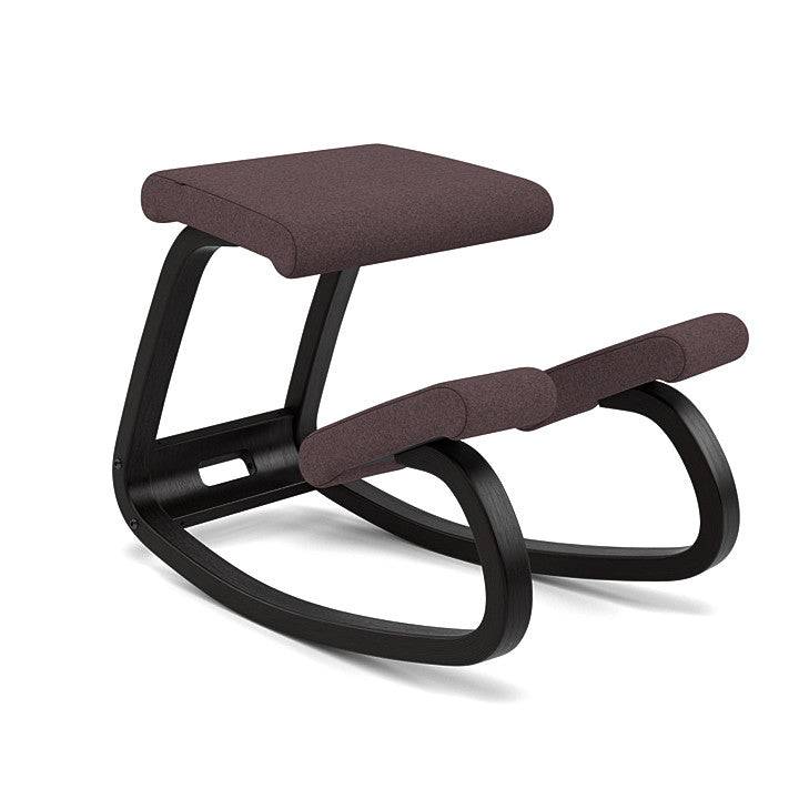 Variable Balans Stol, sort ask fra Variér Divina Melange 677 - Jacobsen Plus