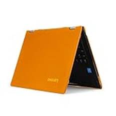 mCover fodral kompatibelt med 14 tum Lenovo IdeaPad Flex 5-14ARE05/5-14ALC05/5-14IIL05/5-14ITL05 konvertibel bärbar dator ENDAST (ej kompatibel med andra flexmodeller) orange