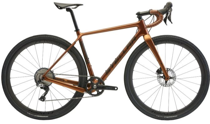 STELLAR - Gravel SL Carbon - Fuel - Shimano Rs370 (Standard) - 55 cm - Copper.