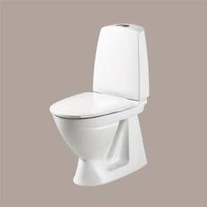 IfÖ Sign Toilet m/Indbygget S-lås, Hvid m/IfÖ Clean - 650x355 mm u/sæde