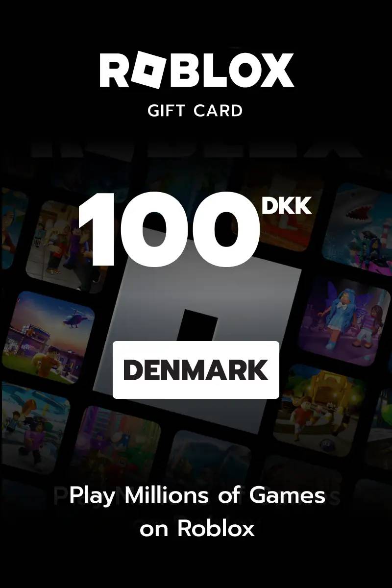 Roblox 100 DKK Gift Card (DK) - Digital Code.