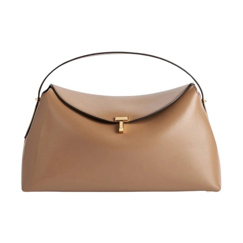 TotêMe T-Lock Clutch - Tasker - Dame - Beige - ONE SIZE - Uld
