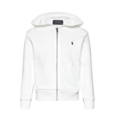 RALPH LAUREN KIDS French Terry Full-Zip Hoodie |Vit |117-123