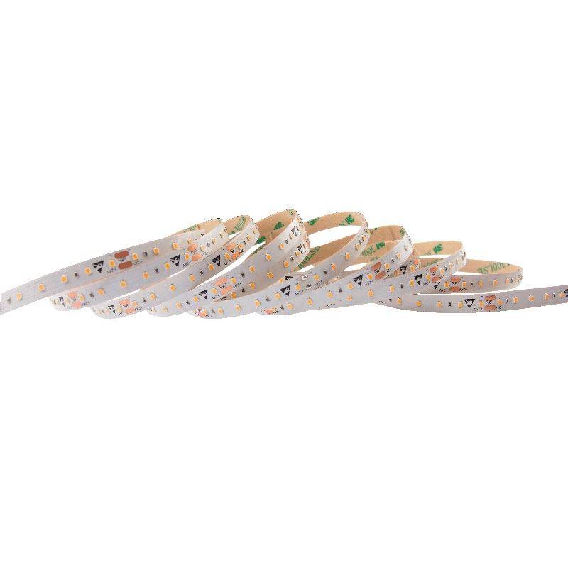 5 meter 12V Led Strip 8W pr. mtr. Ra80+ 3000K Varm Hvid IP20