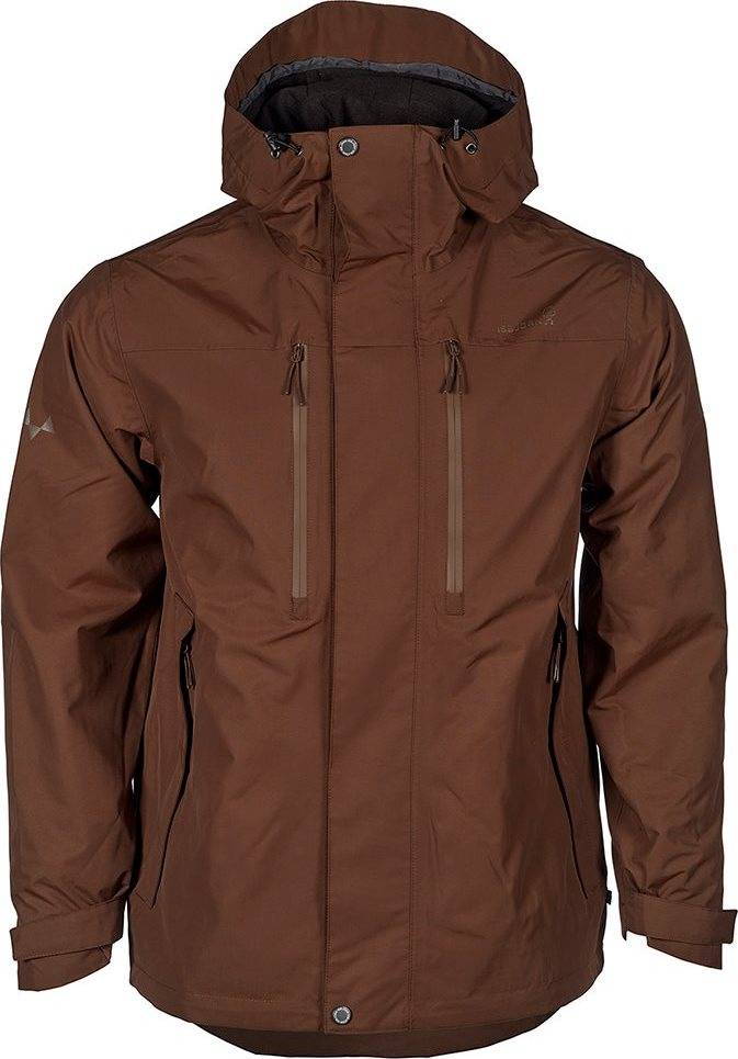 Isbjörn of Sweden Teens' Tripod Hardshell Jacket  Chocolate, 146/152