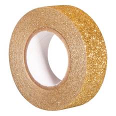 Glitter tape guld 5m