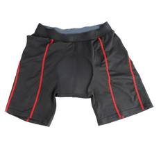 Padded Bike Shorts Breathable Shock Absorption Soft Sponge Silicone Cycling Shorts for Men Women M