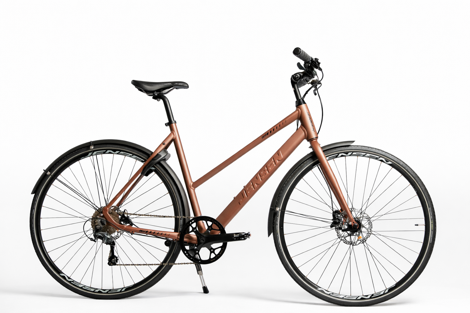 Jensen - C10 Disc Dame Kobber - 48 cm - Brun