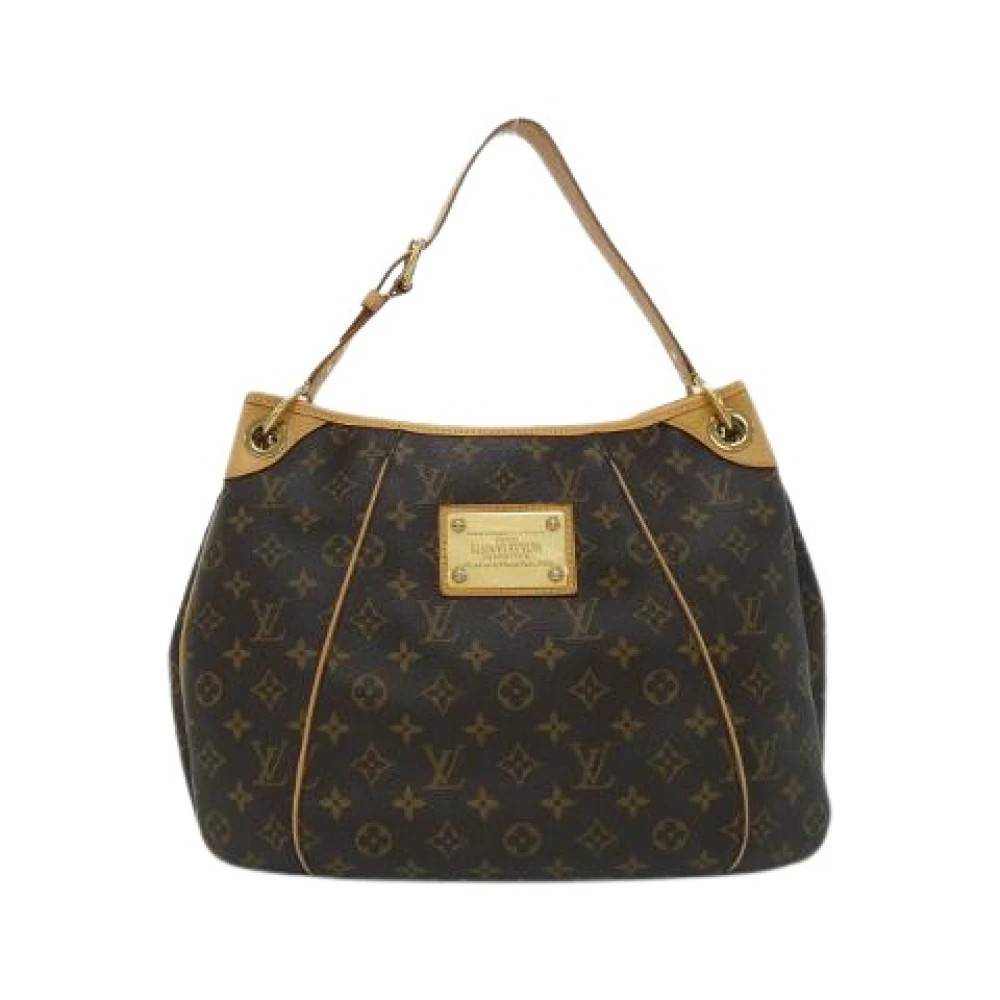 Louis Vuitton Vintage Pre-owned Galliera Monogram Skuldertaske - Vintage - Dame - Brun - ONE SIZE - Uld