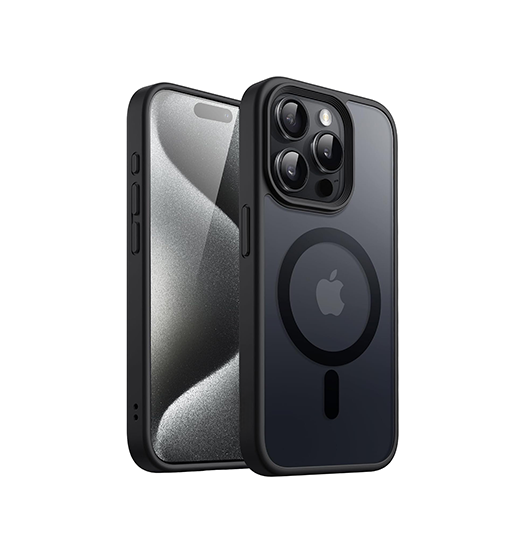 iPhone 13 Pro Max - NovoShield™ MagSafe Silikone Cover - Sort