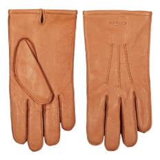 Howard London, Tilbehør, Herre, Beige, S, Læder, Bløde læderhandsker