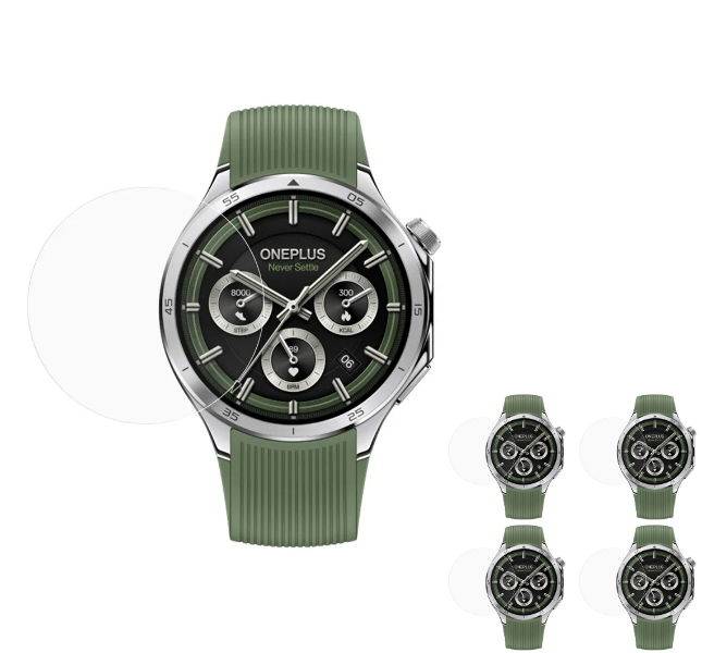 4 stk. OnePlus Watch 3 Skærmbeskyttelse / Hærdet Beskyttelsesglas