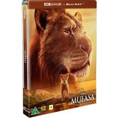 Mufasa: Løvernes Konge - Steelbook (4K Ultra HD + Blu-ray)
