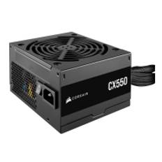 CORSAIR CX Series CX550 - Strømforsyning (intern) - ATX - 80 PLUS Bronze - 550 Watt - Europa