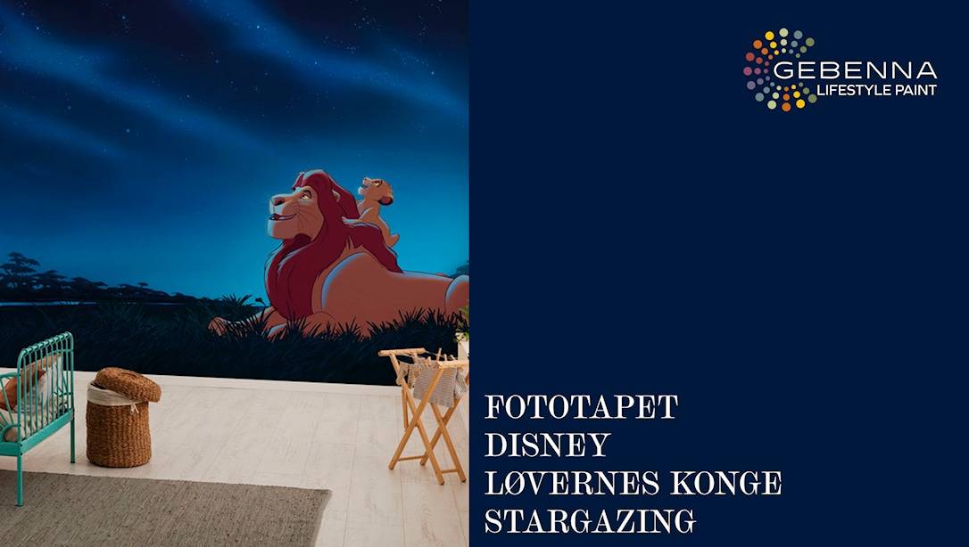 Fototapet: Disney Lejonkungen "Stargazing"