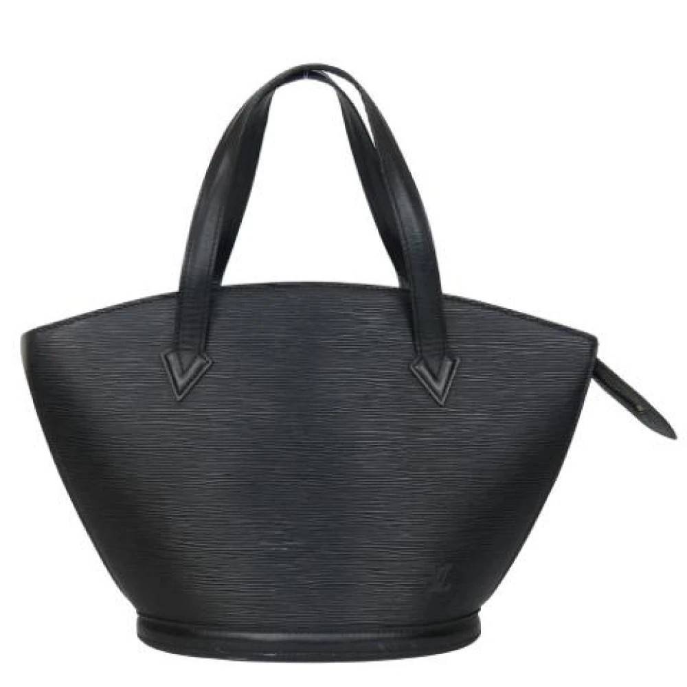 Louis Vuitton Vintage Pre-owned Laeder skuldertasker - Vintage - Dame - Sort - ONE SIZE - Uld