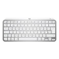 Logitech MX Keys Mini Kabellose Tastatur für MAC - Skandinavisch (QWERTY) - pale gray