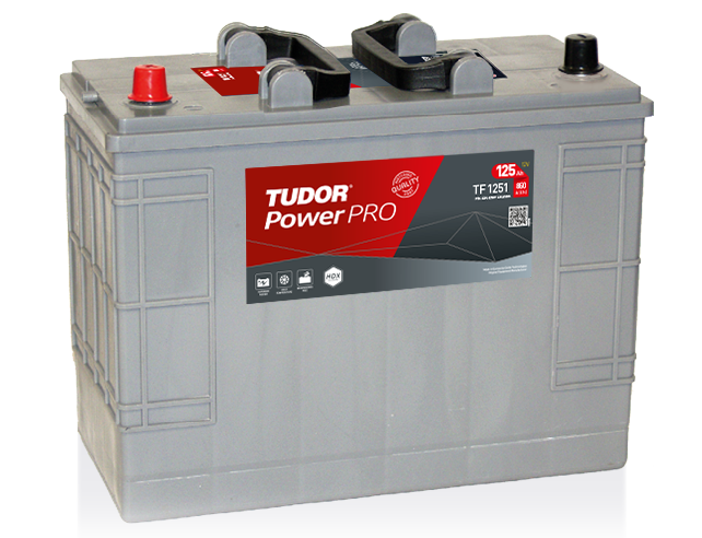 Tudor TF1251 Startbatteri 12V, 125 Ah