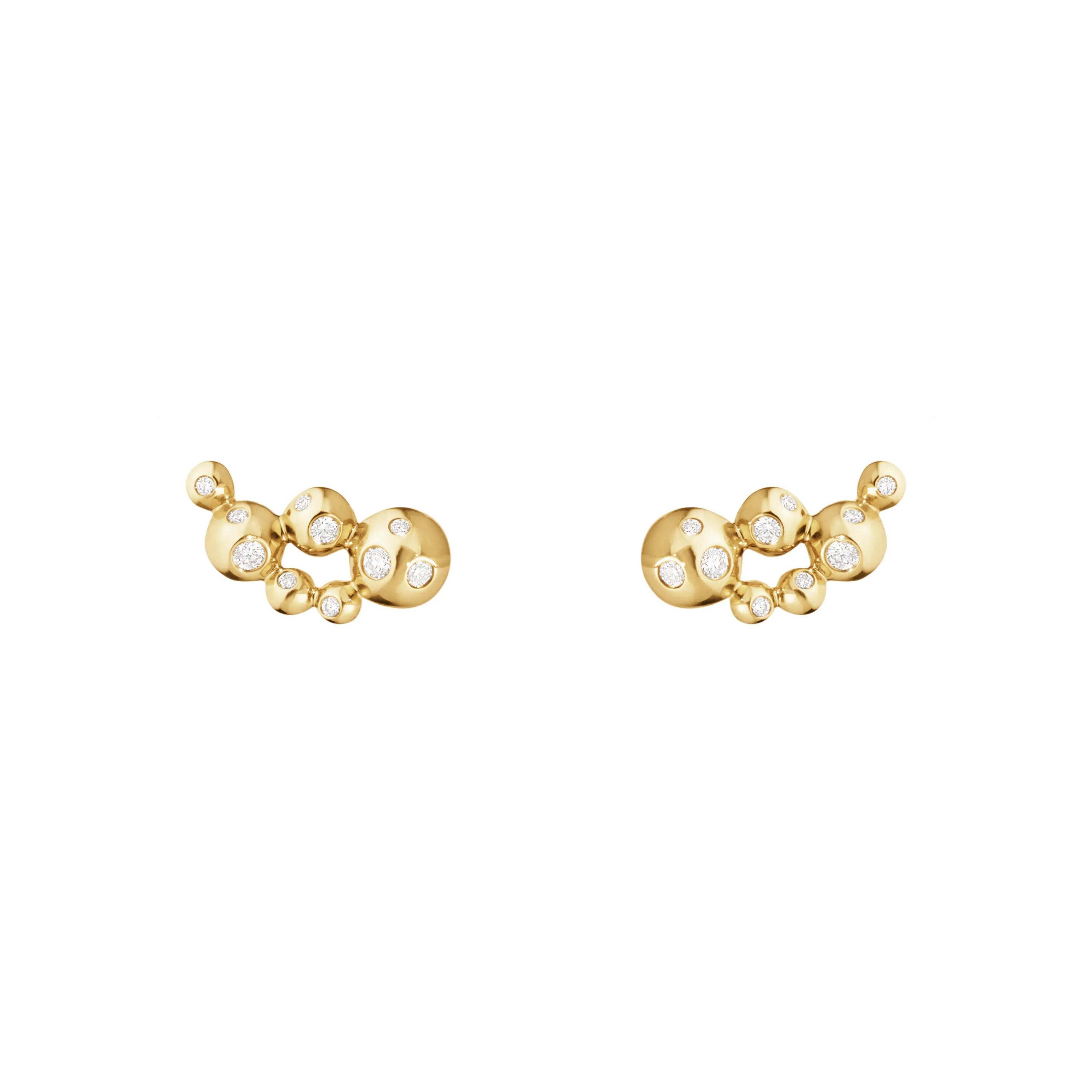 Georg Jensen Moonlight Grapes Øreringe Guld