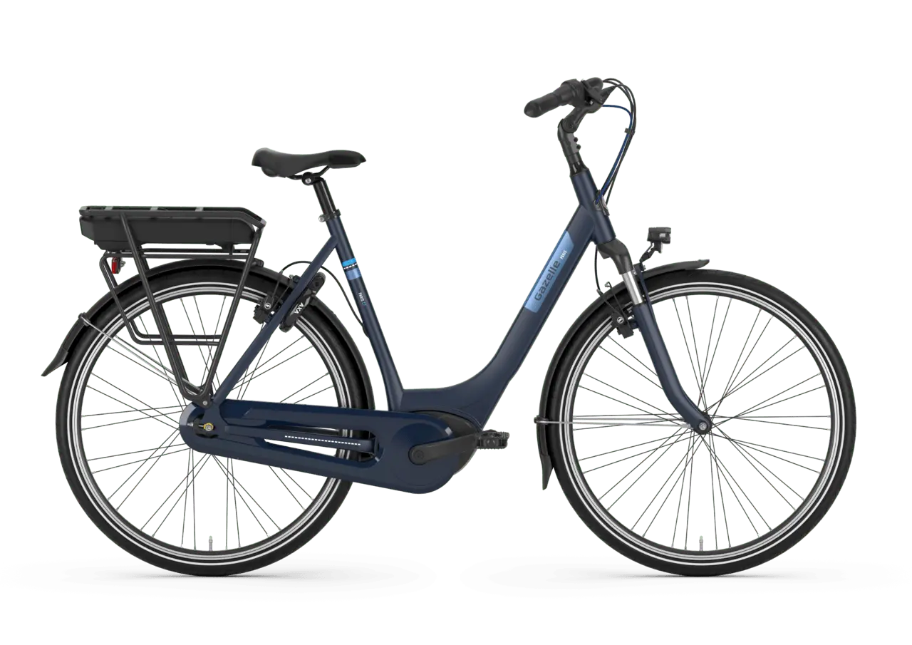 Gazelle Paris C7 2026 Graphite Blue Dame 500Wh - 46cm