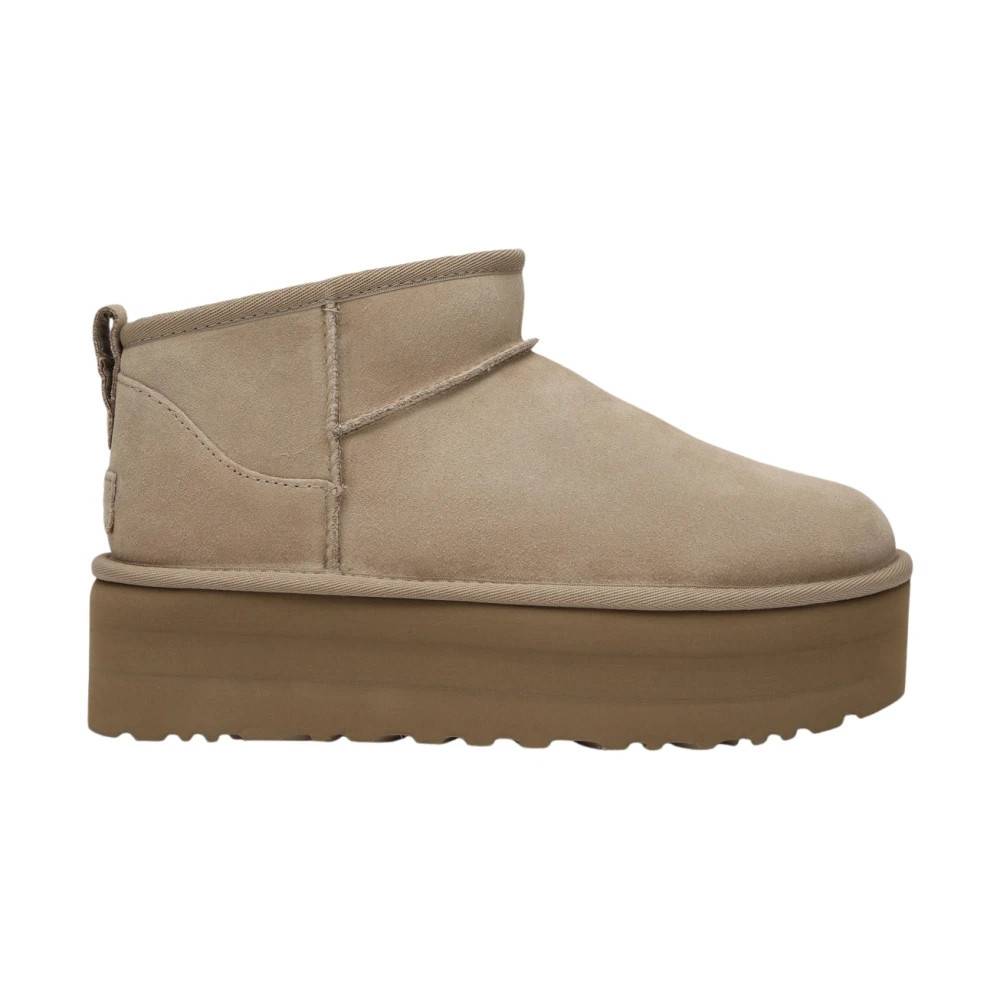 UGG - Classic Ultra Mini Platform Skor - Dam - 38 EU - Polyester