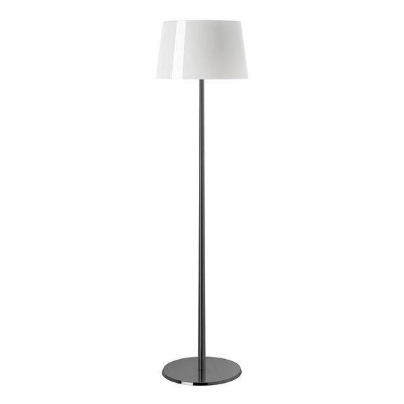 Lumiere Golvlampa XXL Black Chrome/White