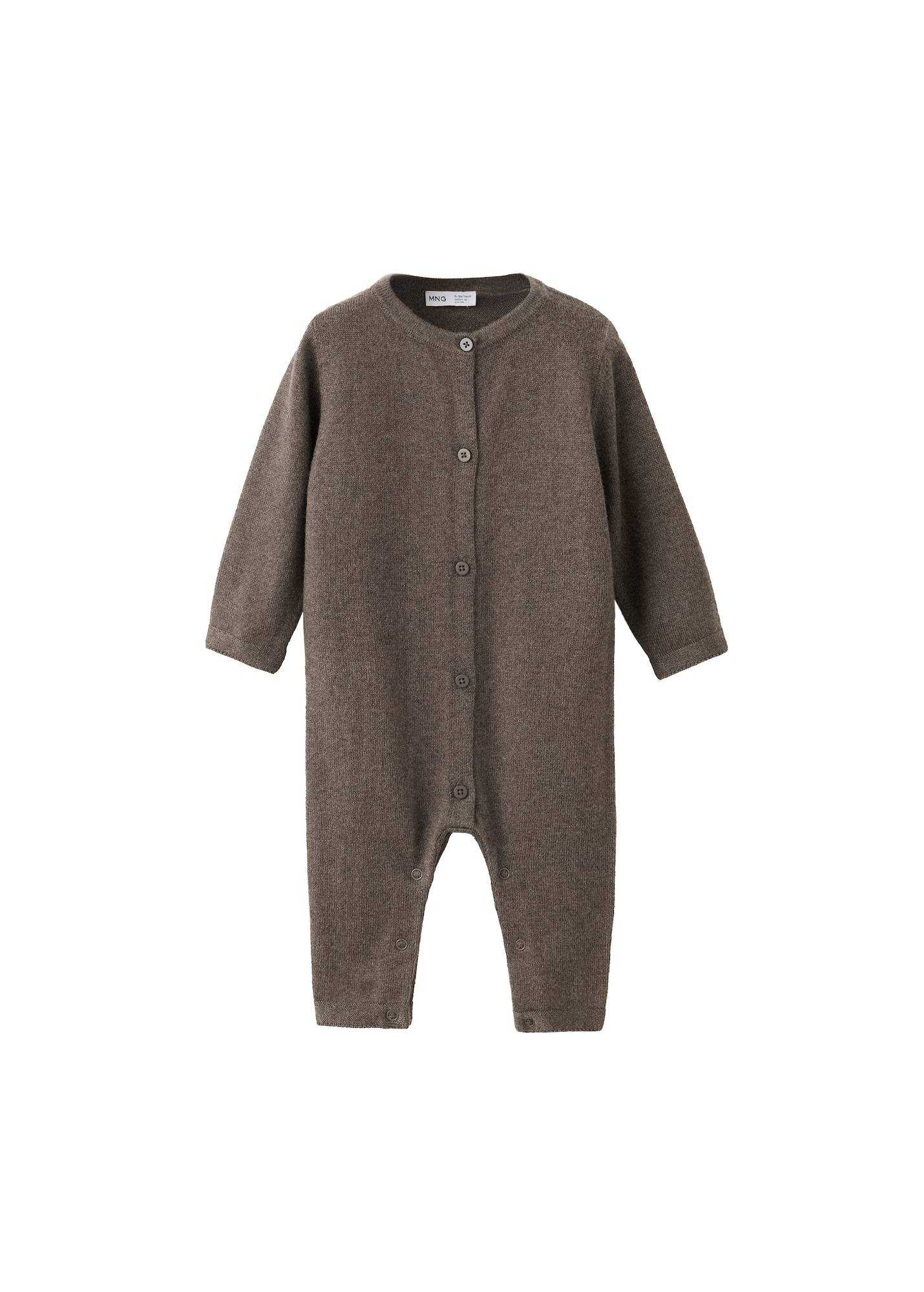 MANGO KIDS Overall 'MET'  mørkebrun