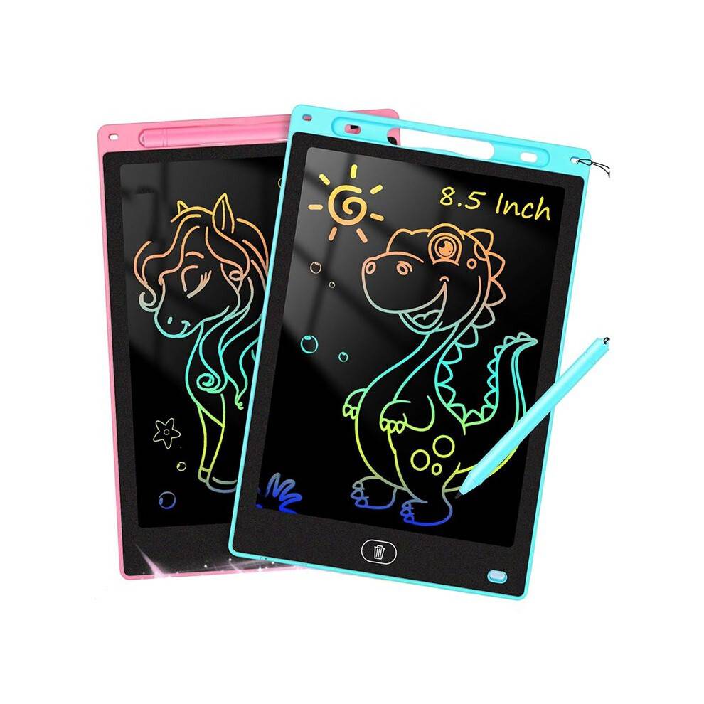 2 Pack LCD Writing Tablet for Kids - Preschool Drawing Tablet Toys & Toddler Travel Essential Toys 8.5Inch