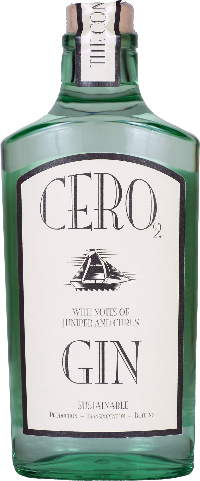 CERO2, Pure Gin - 40% alkohol, 70 cl..