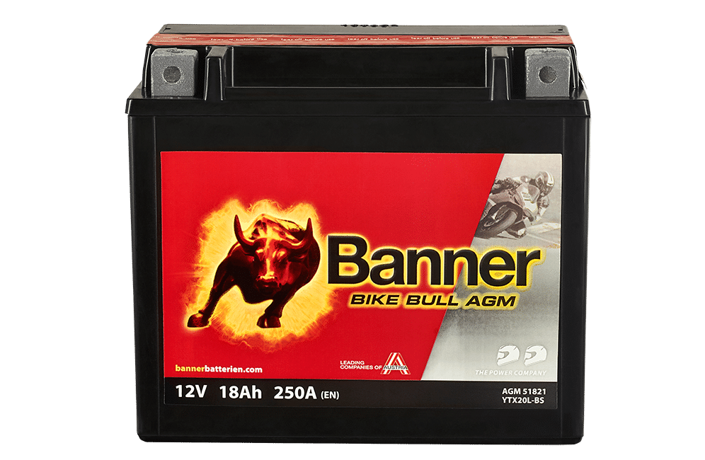 Banner Mc Batteri AGM YTX20L-BS 12V 18Ah