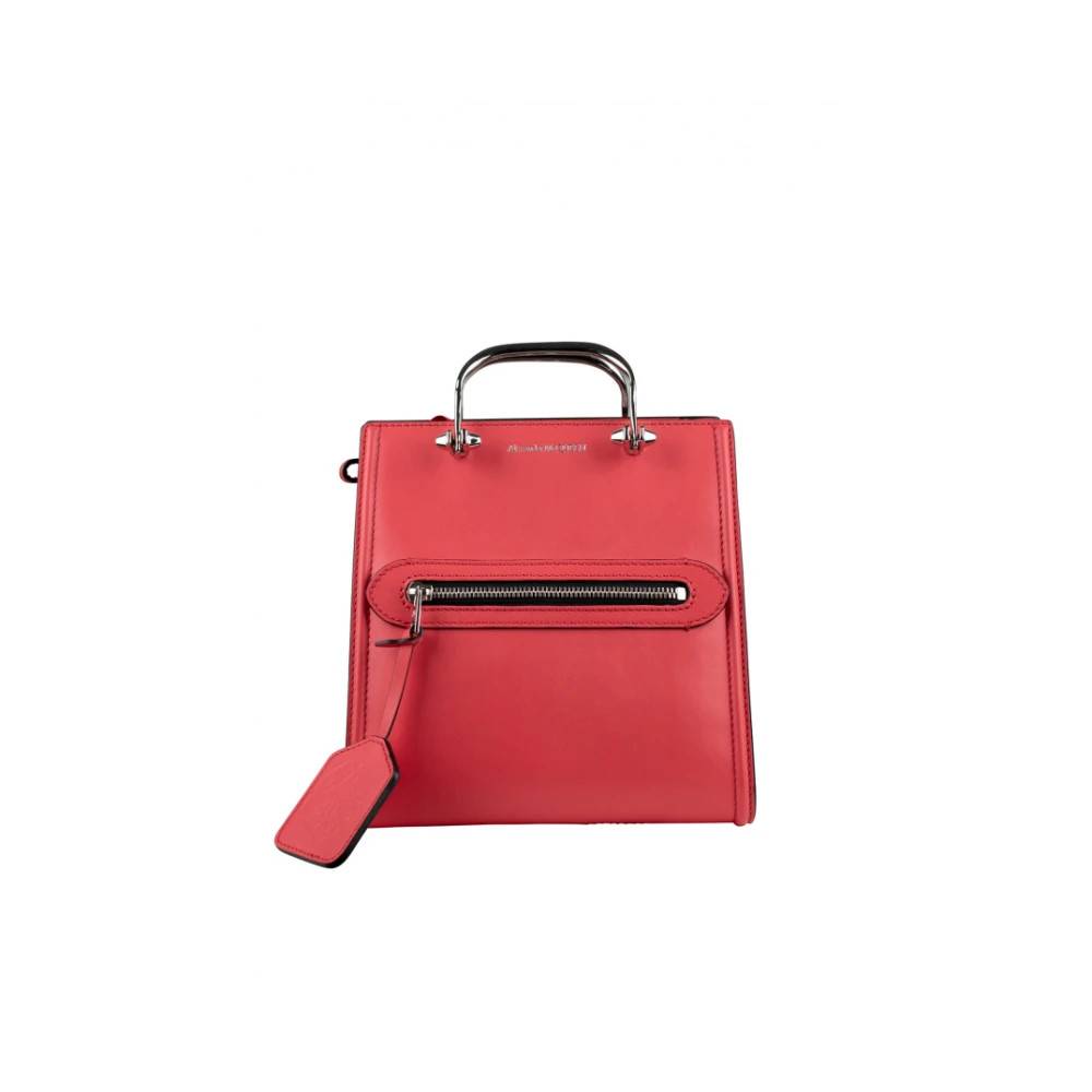 Alexander McQueen Laeder Handtasker - Tasker - Dame - Rød - ONE SIZE -