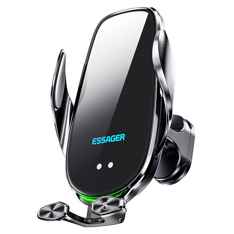ESSAGER A4 15W 10W 7,5W 5W Trådlös biltelefonhållare med laddare för bil luftventil fäste för iPhone 13/14/14 Pro/14 Pro