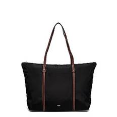 MANGO Shopper Bag With Double Handle |Svart |One Size
