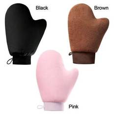 1 st Återanvändbar Body Face Self-Tanning Mitt Dubbelsidig Lotion Applikator Tanning Handske Tvättbar - Multifärgad