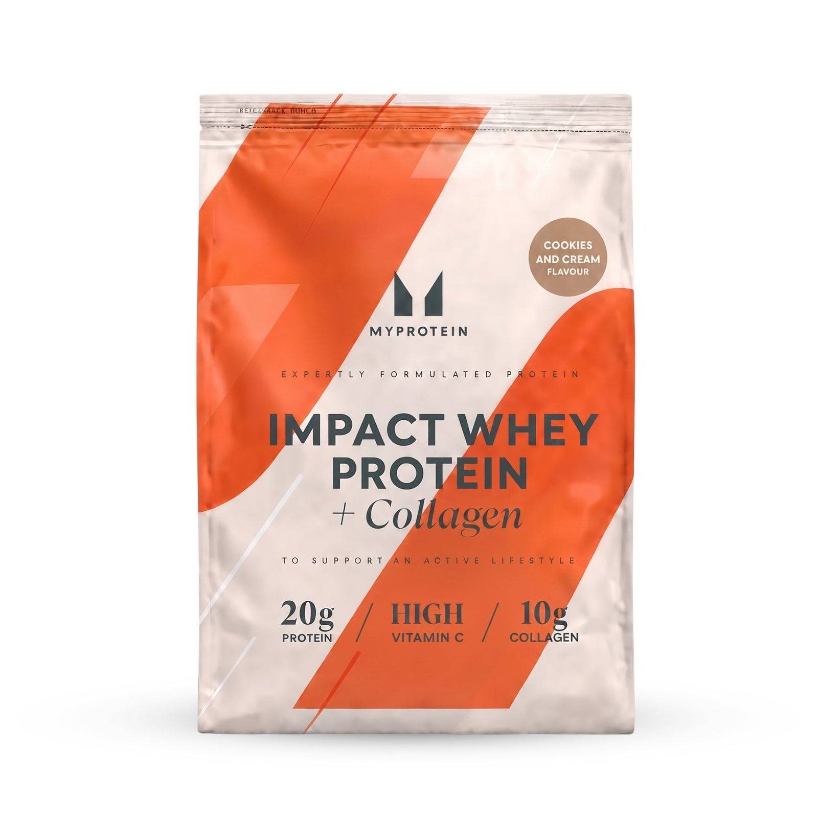 Myprotein Impact Whey Protein + Collagen - 375G - 15servings - Cookies and Cream